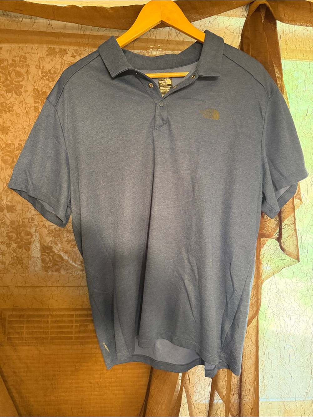 The North Face Men's Slate Blue Polo Shirt Men’s XL
